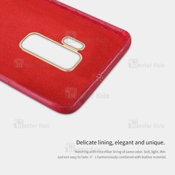 کاور محافظ چرمی نیلکین مدل Englon مناسب Samsung Galaxy S9 Plus