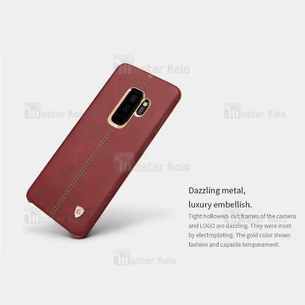 کاور محافظ چرمی نیلکین مدل Englon مناسب Samsung Galaxy S9 Plus