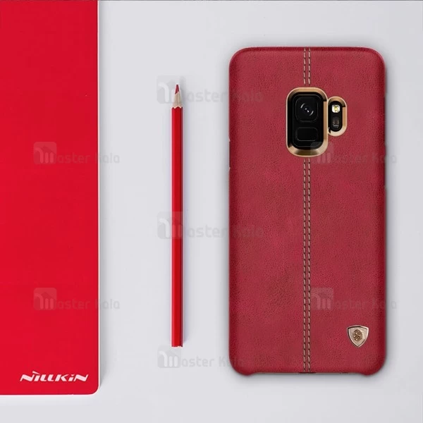 کاور محافظ چرمی نیلکین مدل Englon مناسب Samsung Galaxy S9