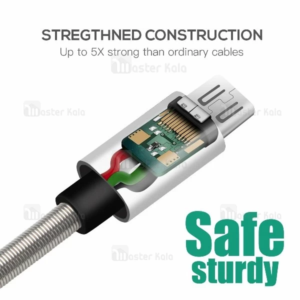 کابل Micro USB پوریدا Puridea L18 Premium Cable توان 2.4 آمپر