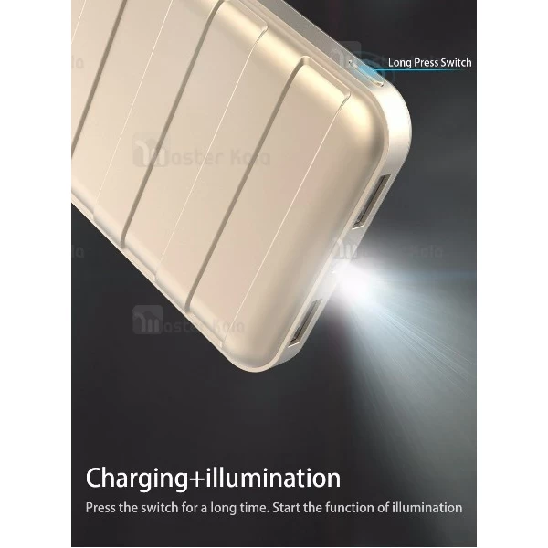 پاوربانک 2 پورت 12000 میلی آمپر توتو TOTU PB25 Suitcase طرح چمدان