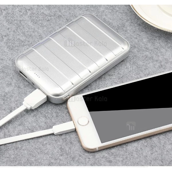 پاوربانک 2 پورت 12000 میلی آمپر توتو TOTU PB25 Suitcase طرح چمدان