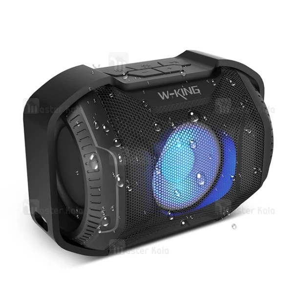 اسپیکر بلوتوث ضدآب دبلیو کینگ W-King S8 Outdoor Bluetooth Speaker
