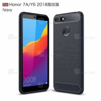 قاب فیبر کربنی Rugged Armor مناسب Huawei Y6 2018 / Honor 7A / Y6 Prime 2018