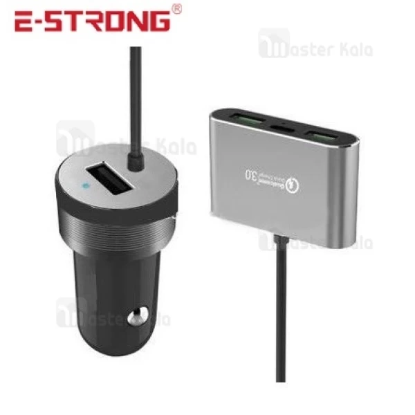 شارژر فندکی و هاب 4 پورت 7.2A سیوکورپس Ciyocorps ES-23