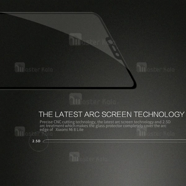 محافظ صفحه نمایش شیشه ای تمام صفحه نیلکین Nillkin Amazing CP+ Xiaomi Mi 8 Lite