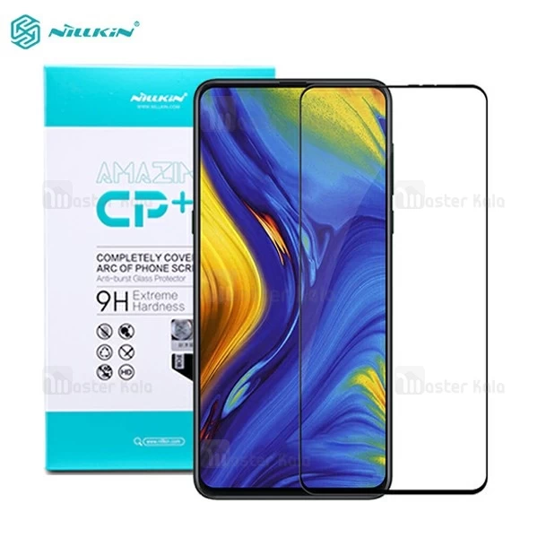 محافظ صفحه نمایش شیشه ای تمام صفحه نیلکین Nillkin Amazing CP+ Xiaomi Mi Mix 3