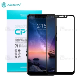 محافظ صفحه شیشه ای تمام صفحه نیلکین Xiaomi Redmi Note 6 Pro Nillkin CP+ Glass