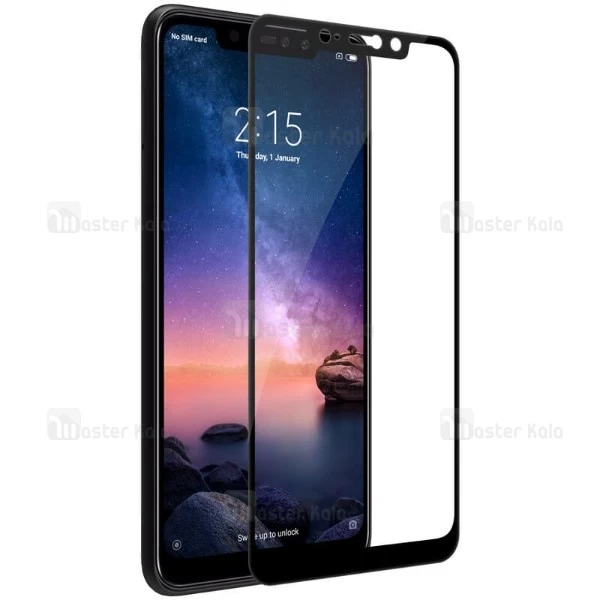 محافظ صفحه نمایش شیشه ای تمام صفحه نیلکین Nillkin Amazing CP+ Xiaomi Redmi Note 6 Pro