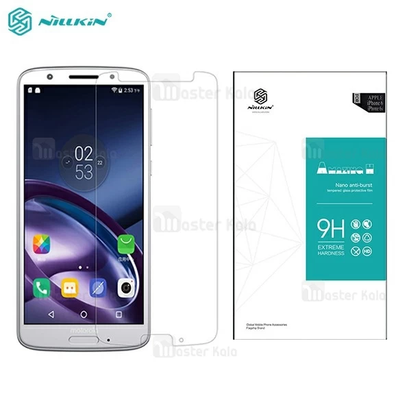 محافظ صفحه نمایش شیشه ای نیلکین موتورولا Nillkin H Glass Motorola Moto G6