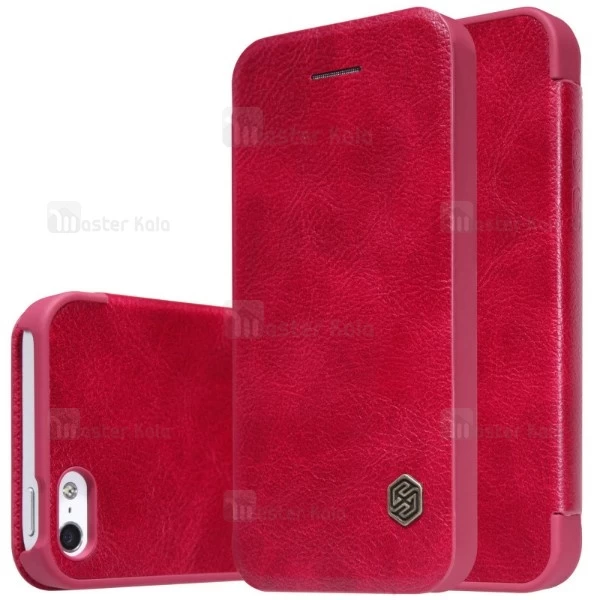 کیف چرمی نیلکین آیفون Apple iPhone 5 / 5S / SE Nillkin Qin