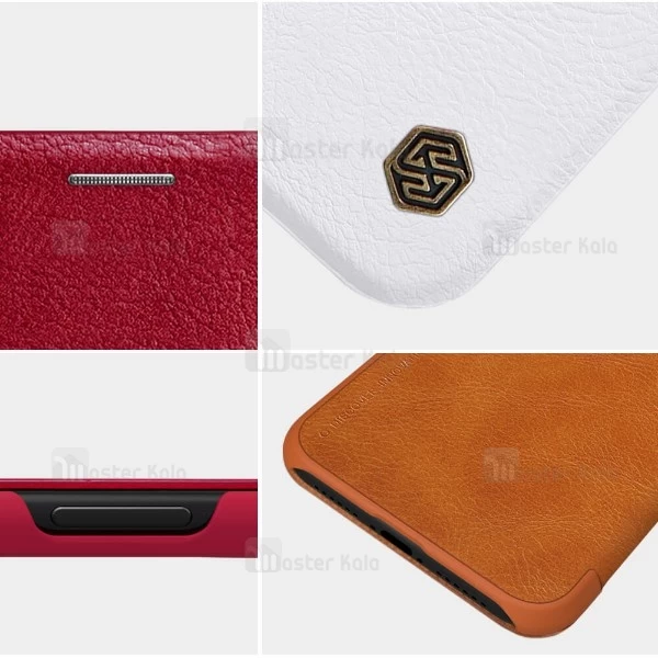 کیف چرمی نیلکین آیفون Apple iPhone XR Nillkin Qin Leather Case