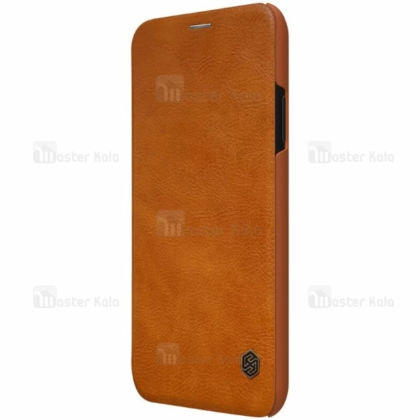 کیف چرمی نیلکین آیفون Apple iPhone XR Nillkin Qin Leather Case