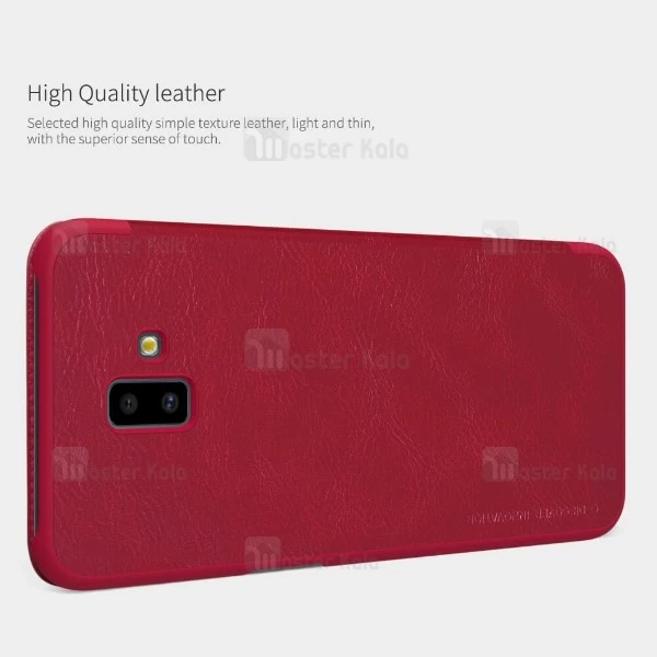 کیف چرمی نیلکین سامسونگ Samsung Galaxy J6 Plus / J6 Prime Nillkin Qin