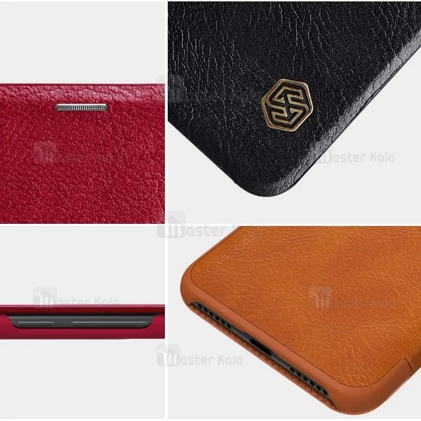 کیف چرمی نیلکین شیائومی Xiaomi Redmi Note 6 Pro Nillkin Qin