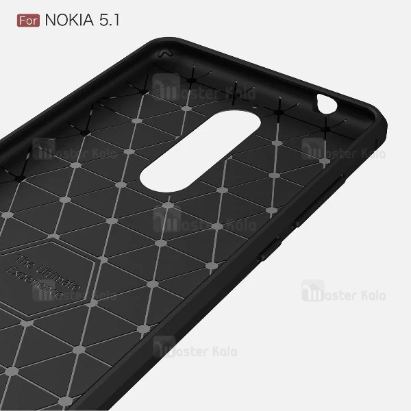 قاب فیبر کربنی Rugged Armor مناسب Nokia 5.1 2018