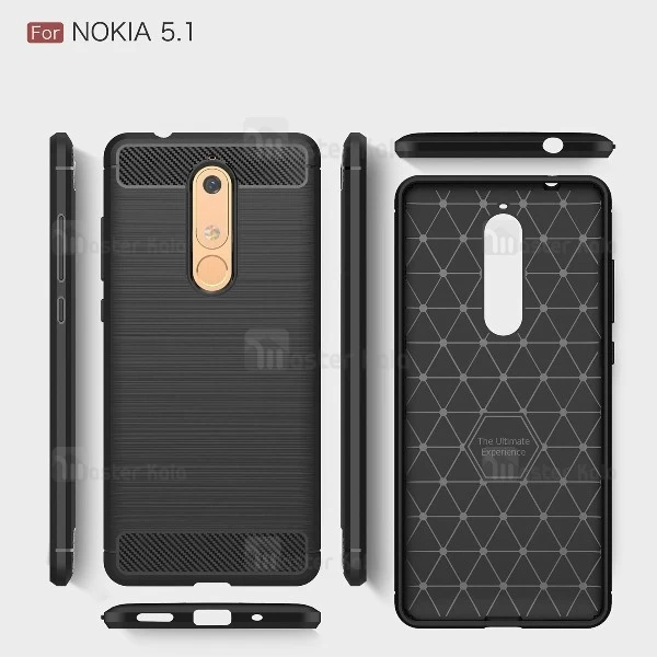قاب فیبر کربنی Rugged Armor مناسب Nokia 5.1 2018