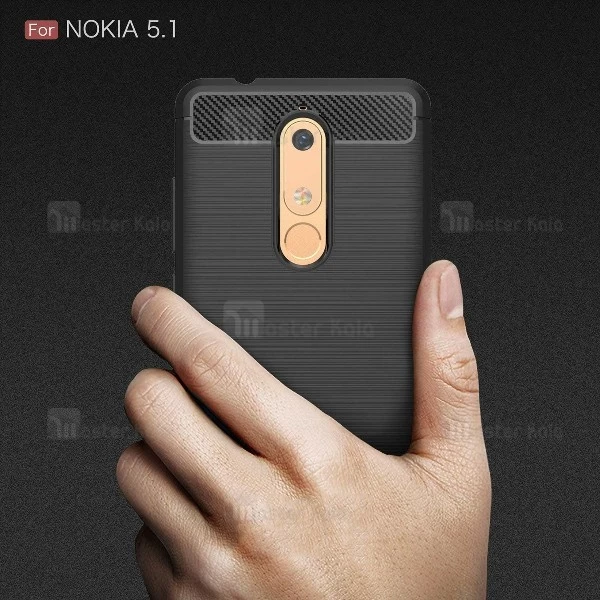 قاب فیبر کربنی Rugged Armor مناسب Nokia 5.1 2018