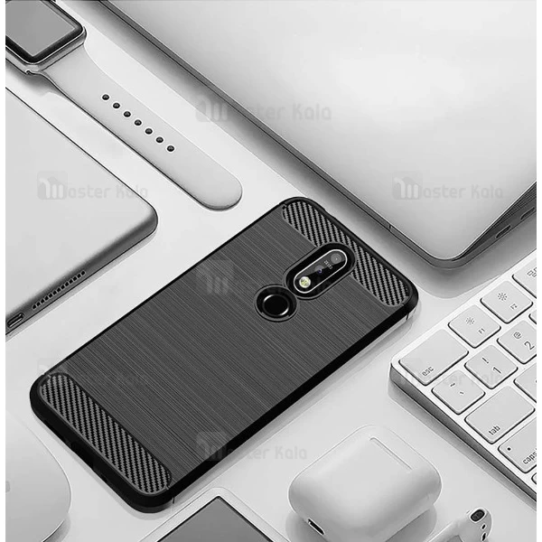 قاب فیبر کربنی Rugged Armor مناسب Nokia 7.1 2018