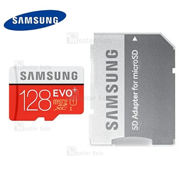 کارت حافظه میکرو اس دی 128 گیگابایت Samsung Evo Plus UHS-I U1 80MBps
