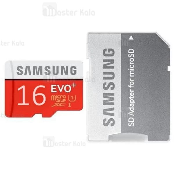 کارت حافظه میکرو اس دی 16 گیگابایت Samsung Evo Plus UHS-I U1 80MBps