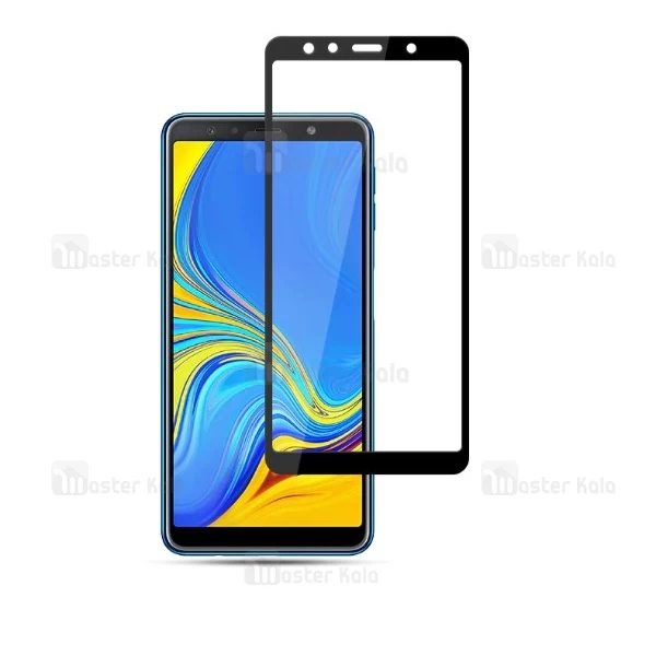 محافظ صفحه شیشه ای تمام صفحه تمام چسب TT برای Samsung Galaxy A7 2018 / A750