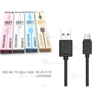 کابل شارژ میکرو یو اس بی جویروم Joyroom JR-S118 به طول 1 متر