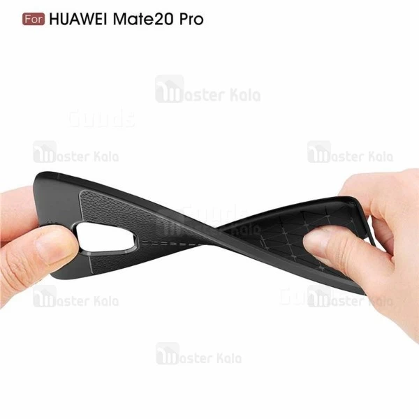 قاب محافظ طرح چرم Huawei Mate 20 Pro Auto Focus Jelly Case
