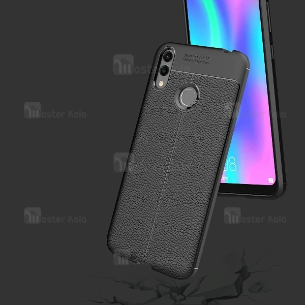 قاب محافظ طرح چرم Huawei Honor 8C Auto Focus Jelly Case