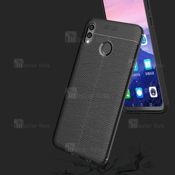 قاب محافظ طرح چرم Huawei Honor 8X Max Auto Focus Jelly Case