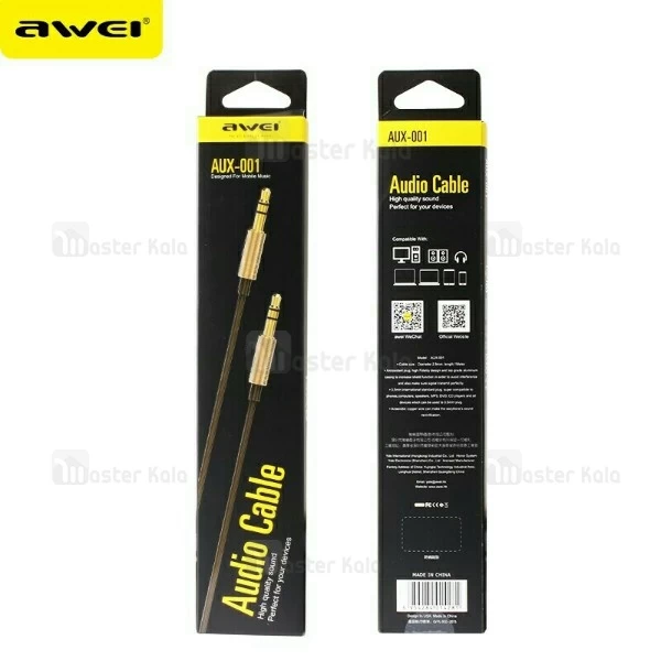 کابل انتقال صدا Aux اوی Awei AUX-001 Audio Cable