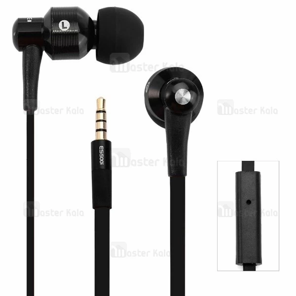 هندزفری سیمی AWEI ES-500i IN-Ear Headphones ساختار تو گوشی