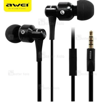 هندزفری سیمی AWEI ES-500i IN-Ear Headphones ساختار تو گوشی