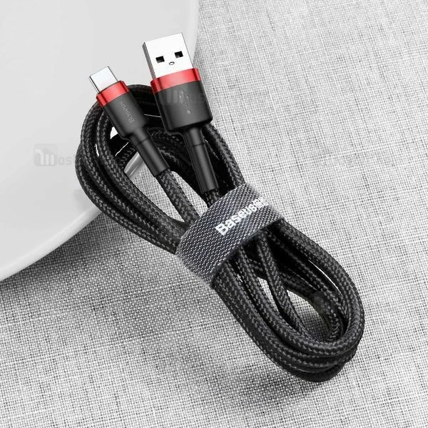 کابل Type C فست شارژ QC 3.0 بیسوس Baseus Cafule Data And Charge Cable