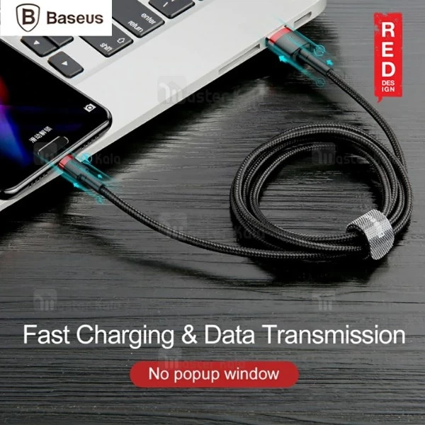 کابل Type C فست شارژ QC 3.0 بیسوس Baseus Cafule Data And Charge Cable