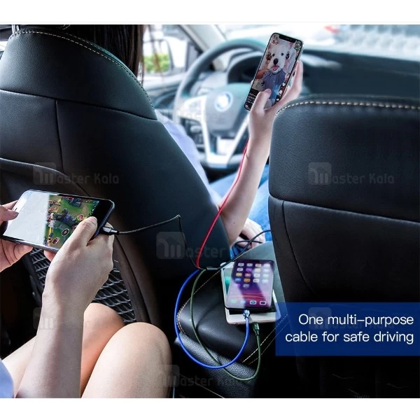 کابل شارژ چهار سر بیسوس Baseus Rapid 4 in 1 با توان 3.5 آمپر