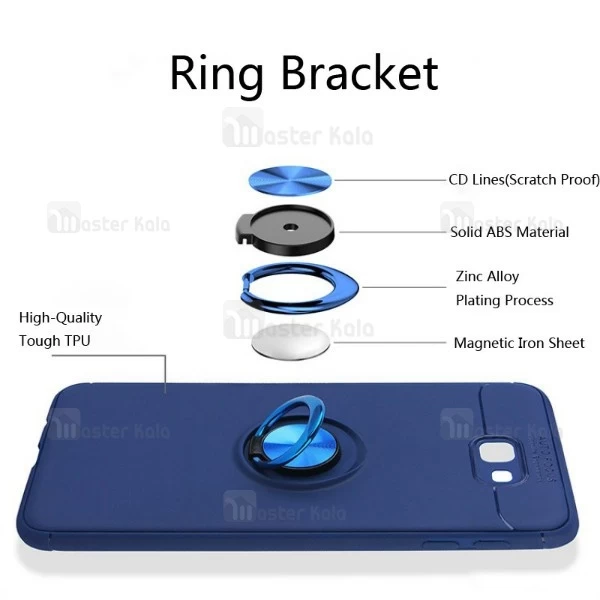 قاب Becation Auto Focus Magnetic Ring Case Samsung Galaxy J6 Plus