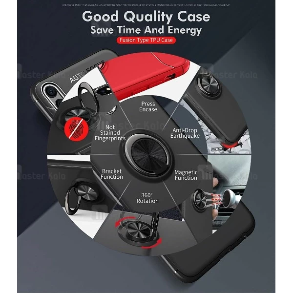 قاب Becation Auto Focus Magnetic Ring Huawei Honor 8x