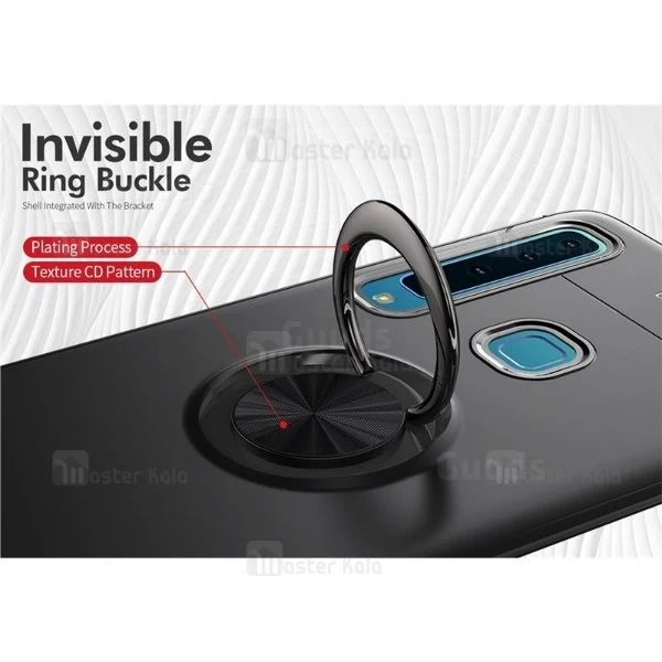 قاب Becation Auto Focus Magnetic Ring Samsung Galaxy A9 2018 / A9s / A9 Star Pro