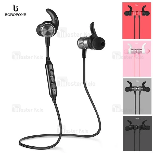 هندزفری بلوتوث بروفون Borofone BE5 Bluetooth Earphone گردنی و مگنتی