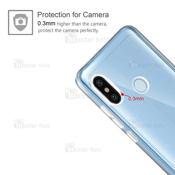 گارد ژله ای Xiaomi Redmi Note 6 Pro Clear Jelly Case
