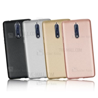 قاب ژله ای فیبر کربنی Haimen نوکیا Nokia 8