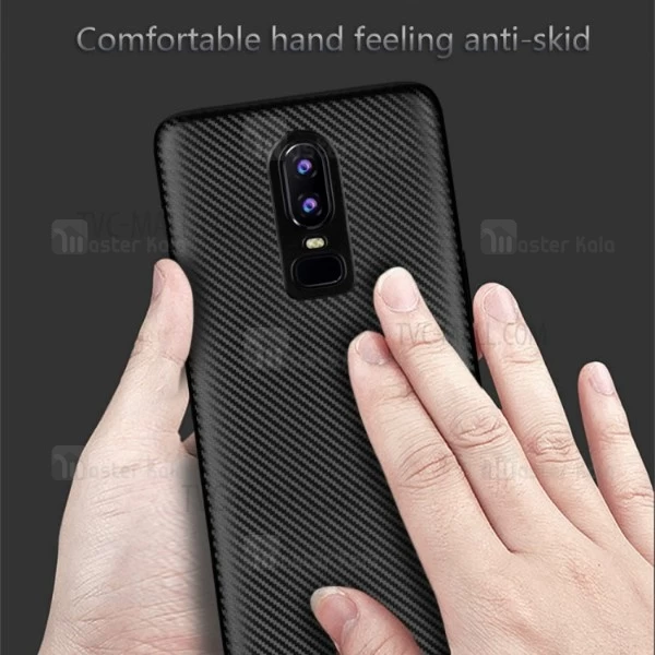 قاب فیبر کربنی OnePlus 6 Haimen Fiber Carbon Texture