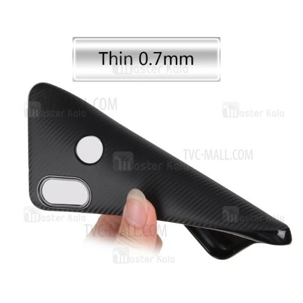 قاب فیبر کربنی Xiaomi Redmi 6 Pro / Mi A2 Lite Haimen Fiber Carbon Texture