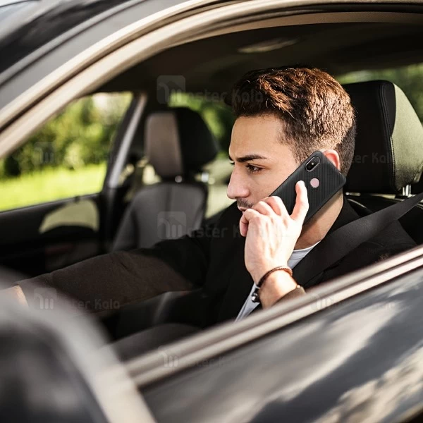 قاب فیبر کربنی Xiaomi Redmi Note 6 Pro Haimen Fiber Carbon Texture