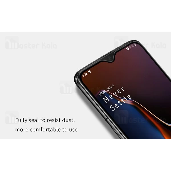 محافظ صفحه شیشه ای تمام صفحه نیلکین هواوی OnePlus 6T XD CP+ Max