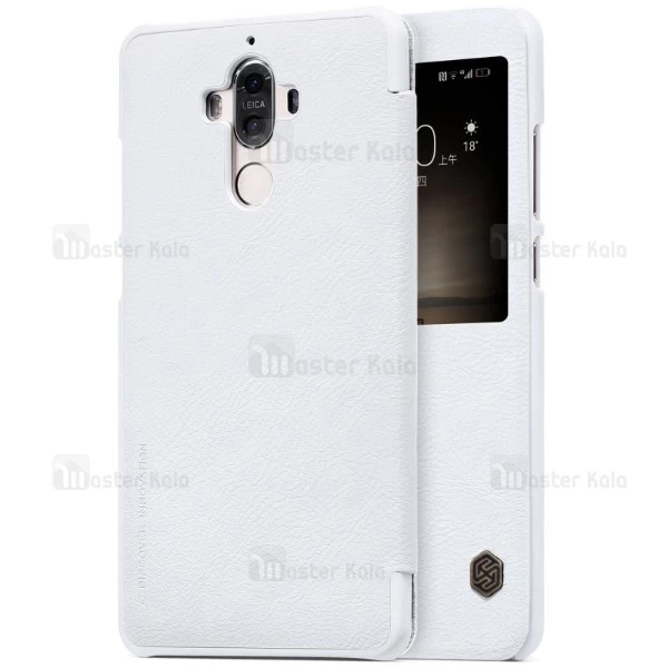کیف چرمی هوشمند نیلکین هواوی Huawei Mate 9 Nillkin Qin Leather Case