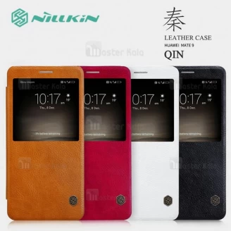 کیف چرمی نیلکین هواوی Huawei Mate 9 Nillkin Qin Leather Case