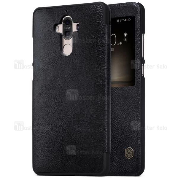 کیف چرمی هوشمند نیلکین هواوی Huawei Mate 9 Nillkin Qin Leather Case