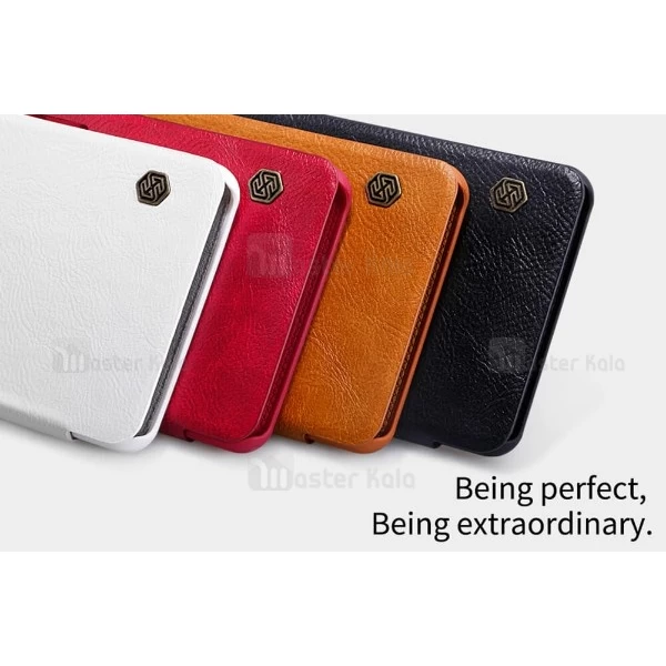 کیف چرمی هوشمند نیلکین هواوی Huawei Mate 9 Nillkin Qin Leather Case